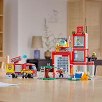 lego gaisrine - LEGO City Fire Gaisrinė 60320  - 9 nuotrauka
