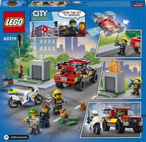 policijos - LEGO City Ugniagesių gelbėjimo operacija ir policijos gaudynės 60319 - 4 nuotrauka