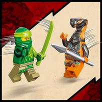 lego robotas - LEGO NINJAGO Lloyd nindzių robotas 71757 - 4 nuotrauka