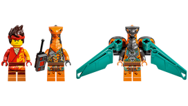 lego drakonas - LEGO Ninjago Kai ugnies drakonas EVO 71762 - 10 nuotrauka