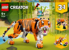 tigras - LEGO Creator Karališkas tigras 31129 - 1 nuotrauka