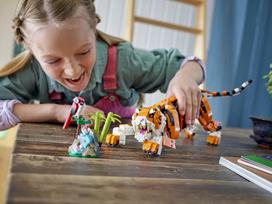 tigras - LEGO Creator Karališkas tigras 31129 - 4 nuotrauka