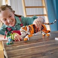 tigras - LEGO Creator Karališkas tigras 31129 - 5 nuotrauka