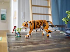 tigras - LEGO Creator Karališkas tigras 31129 - 9 nuotrauka
