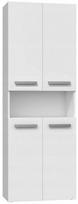 Top E Shop Bathroom Cabinet With 1 Basket White Matt