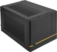 mini itx korpusas - Silverstone SST-SG14B Black - 1 nuotrauka