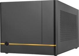 mini itx korpusas - Silverstone SST-SG14B Black - 6 nuotrauka