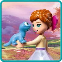 lego disney - LEGO Frozen - Annas castle courtyard 43198 - 3 nuotrauka