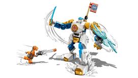 lego robotas - LEGO NINJAGO Zane’s Power Up Mech EVO 71761 - 4 nuotrauka