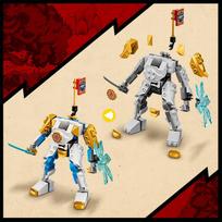 lego robotas - LEGO NINJAGO Zane’s Power Up Mech EVO 71761 - 5 nuotrauka