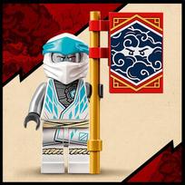 lego robotas - LEGO NINJAGO Zane’s Power Up Mech EVO 71761 - 6 nuotrauka
