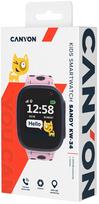 vaiku laikrodziai - Canyon Kids Smartwatch Sandy KW-34 (Pink) - 6 nuotrauka
