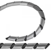 laikikliai tinklui - Maclean MCTV-687S Cable Shielding 3m Silver - 2 nuotrauka