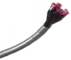 laikikliai tinklui - Maclean MCTV-687S Cable Shielding 3m Silver - 3 nuotrauka