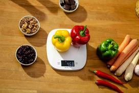 electronic kitchen scale - Zelmer ZKS1451 (baltos) - 4 nuotrauka