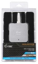 usb 4 port hub - i-Tec BlueTouch 243 Black (Juoda) - 5 nuotrauka
