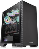 atx korpusai - THERMALTAKE S300 TG MidiTower ATX - 1 nuotrauka