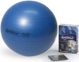 Gimnastikos kamuolys Pezzi Maxafe, mėlynas, 750 mm