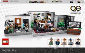 legajos - LEGO Icons Queer Eye – The Fab 5 loftas 10291 - 1 nuotrauka