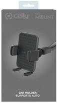 automobilio bagazines laikikliai - Celly Mount Flex Plus Car Holder Black - 6 nuotrauka