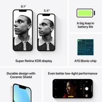 iphone mini 13 - Apple iPhone 13 mini 256GB Starlight (Baltas) - 8 nuotrauka