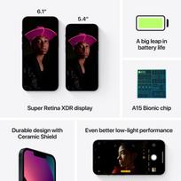 iphone mini 13 - Apple iPhone 13 mini 512GB Midnight (Juodas) - 8 nuotrauka
