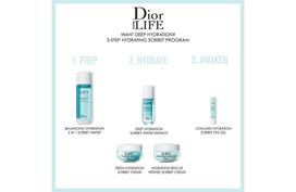 kremas gelis - Christian Dior Hydra Life Cooling Hydration 15ml Moterims Akių geliai - 6 nuotrauka