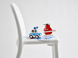 lego automobilis - LEGO DUPLO Creative Play Ugniagesių sraigtasparnis ir policijos automobilis 10957  - 6 nuotrauka