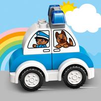lego automobilis - LEGO DUPLO Creative Play Ugniagesių sraigtasparnis ir policijos automobilis 10957  - 7 nuotrauka
