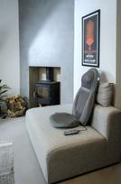 masazine sedyne - Homedics Gel Shiatsu SGM-1600H (Pilka) - 9 nuotrauka
