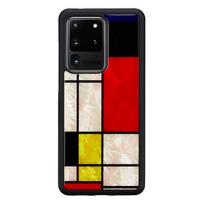 iKins case for Samsung Galaxy S20 Ultra - Mondrian Juodas