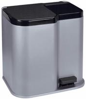 Šiukšliadėžė Curver Silver, 21 l
