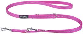 Amiplay reguliuojamas​ pavadėlis 6 in 1 Reflective, S, rožinis