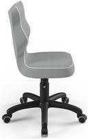 vaikiska biuro kede - Entelo Childrens Chair Petit Size 3 Black/Grey JS03 - 2 nuotrauka