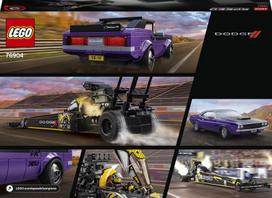 lego dodge - LEGO Speed Champions 76904, 627 vnt. - 8 nuotrauka