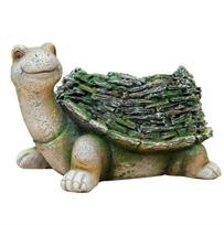 sodo statulos - Statula Vėžlys, 29.7 x 21.2 x 18.7 cm - 1 nuotrauka