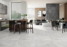 cerrad - Akmens masės plytelės Stonemood White, 59.7 x 59.7 cm - 3 nuotrauka
