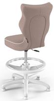 kedes ergonomiskos - Entelo Petit Black HC+F Size 4 Children Chair JS08 White/Beige - 3 nuotrauka