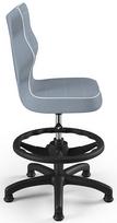 vaikiska kede - Entelo Petit Black HC+F Size 4 Children Chair JS06 Black/Blue - 2 nuotrauka