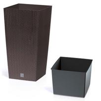prosperplast rato - Prosperplast Pot Rato 40x40x75 Brown - 2 nuotrauka