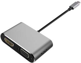 Platinet PMMA9832 Adapter Type-C to HDMI & VGA