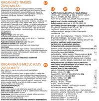 baltic agro - Organinės trąšos žuvų miltai 1.8kg - 2 nuotrauka