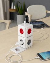 powercube - Allocacoc PowerCube Original USB Grey 2202GY/FROUPC - 3 nuotrauka