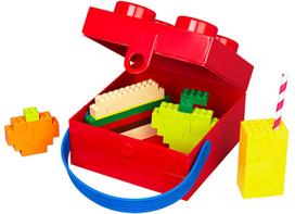 lego box - LEGO Lunch Box With Handle Red - 3 nuotrauka