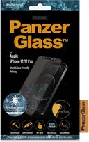 apsauginis stiklas iphone 12 privacy - PanzerGlass Rounded Edges Privacy For Apple iPhone 12/12 Pro Black - 1 nuotrauka
