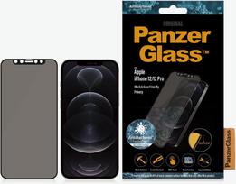 apsauginis stiklas iphone 12 privacy - PanzerGlass Rounded Edges Privacy For Apple iPhone 12/12 Pro Black - 2 nuotrauka