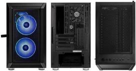 micro tower - Kolink Citadel Mesh RGB mATX micro-Tower Black - 6 nuotrauka