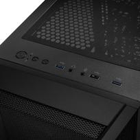 micro tower - Kolink Citadel Mesh RGB mATX micro-Tower Black - 9 nuotrauka