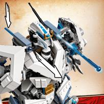 lego robotas - LEGO Ninjago Zane titano roboto kova 71738 - 7 nuotrauka