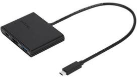 hdmi laidas - Targus Adapter USB-C to HDMI / USB-C / USB-A Black - 4 nuotrauka